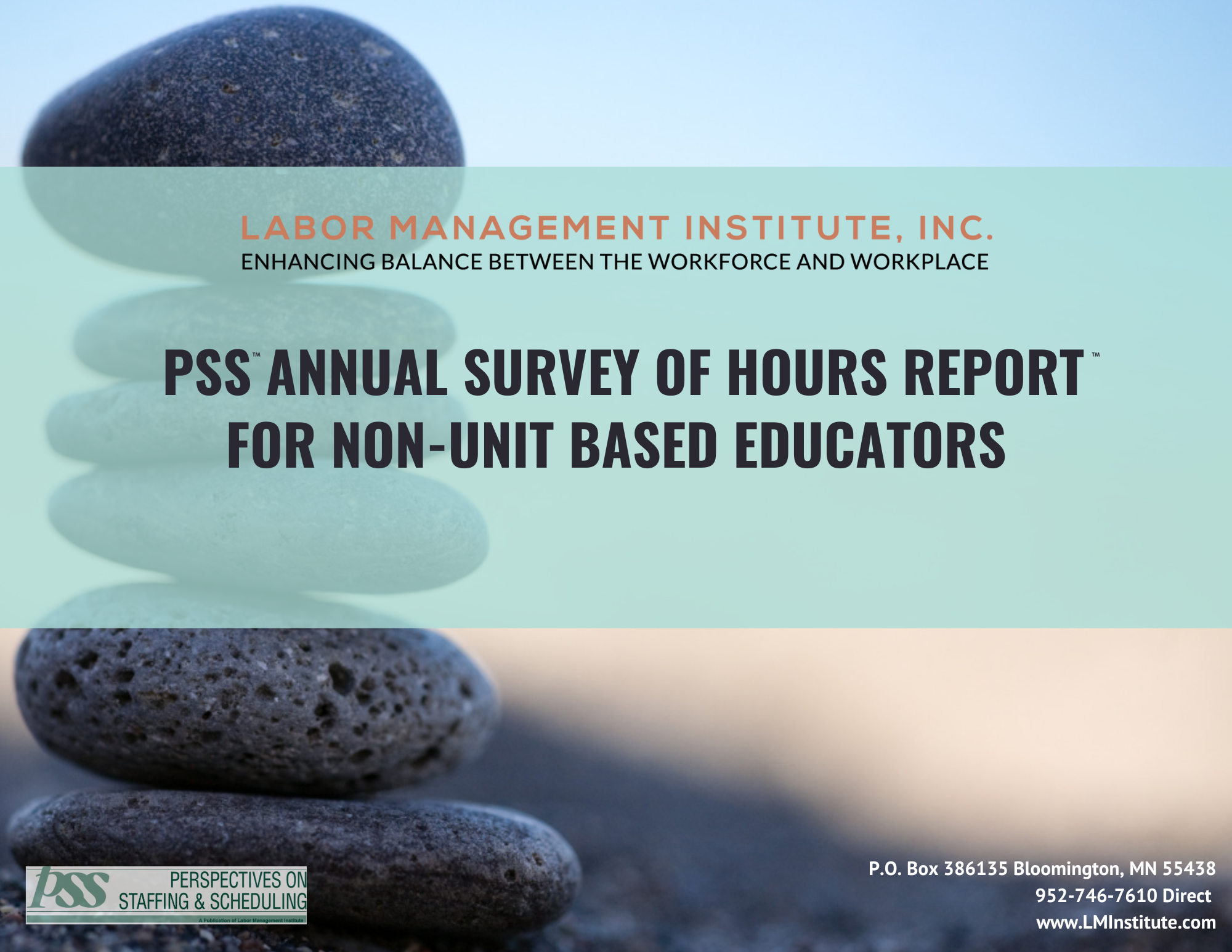 Annual Survey of Hours Report - Non-Unit Based Educators